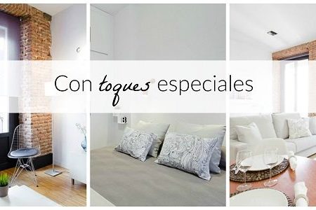 Un mini apartamento con toques en negro